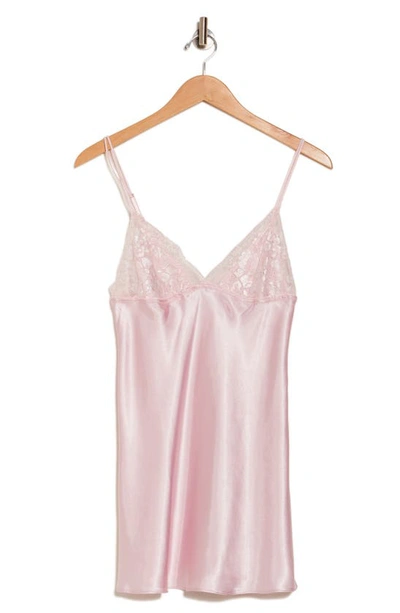 Shop In Bloom By Jonquil Bridal Satin Chemise In Pale Lilac