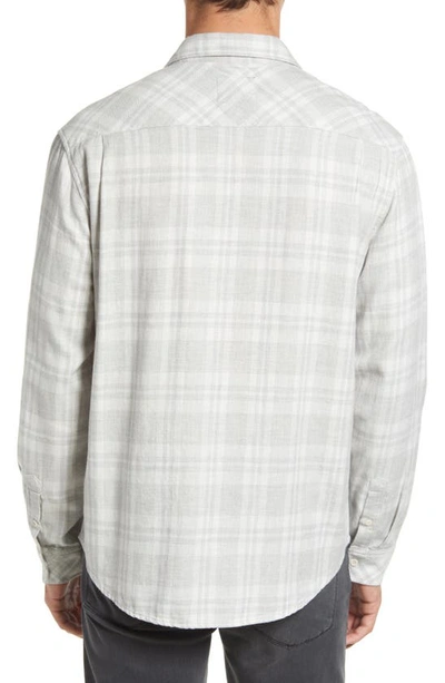 Shop Rails Lennox Relaxed Fit Plaid Button-up Shirt In Aluminum