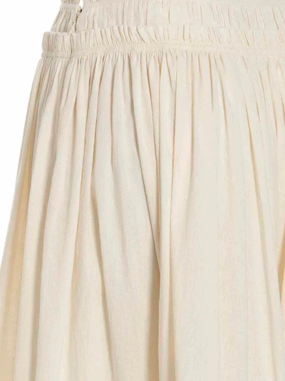 Shop Tory Burch 'rouched Waist' Skirt