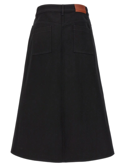 Shop Studio Nicholson Baringo Skirts Black