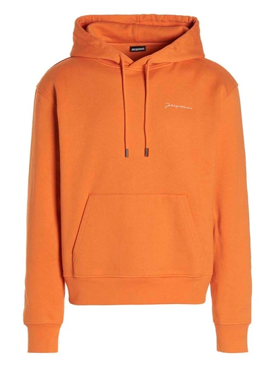 Shop Jacquemus Brode Sweatshirt Orange
