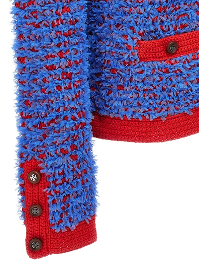 Shop Tory Burch Confetti Kendra Sweater, Cardigans Multicolor