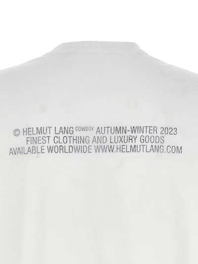 Shop Helmut Lang Cowboy T-shirt White