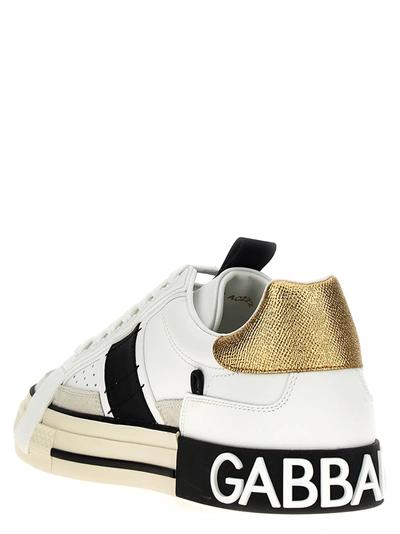 Shop Dolce & Gabbana Custom 2.zero Sneakers White