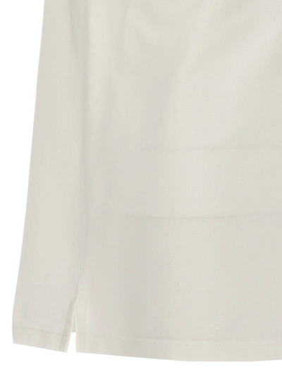 Shop Alexander Mcqueen Logo  Shirt Polo White