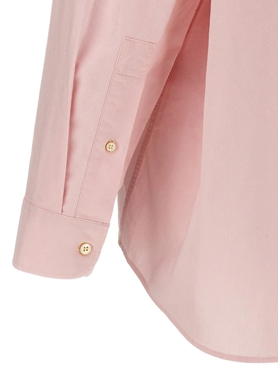 Shop Studio Nicholson Oversized Shirt Shirt, Blouse Pink