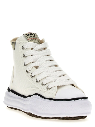 Shop Miharayasuhiro Peterson High Sneakers White