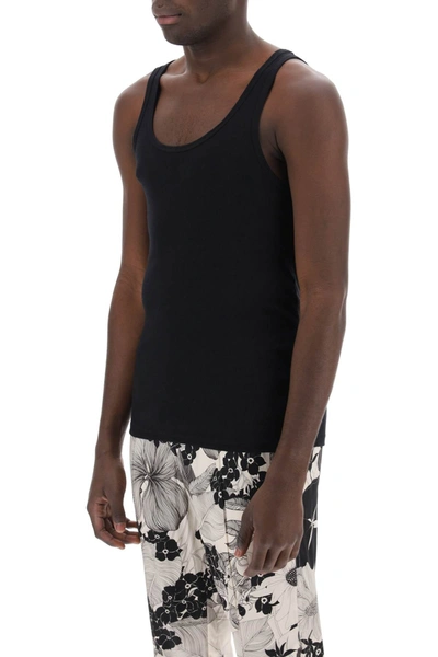 Shop Tom Ford Ribbed Underwear Tank Top