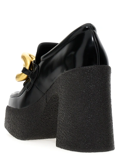Shop Stella Mccartney Skyla Loafers With Heels Pumps Black