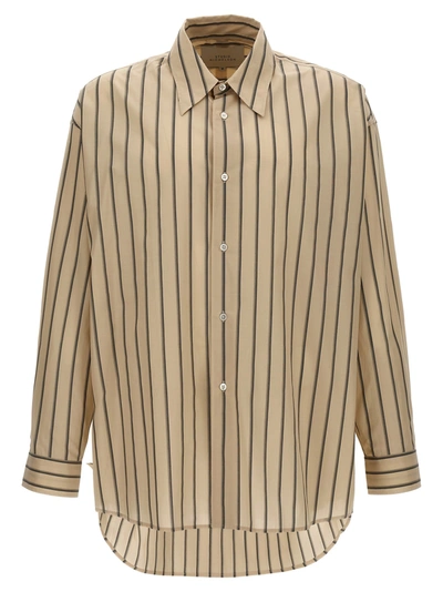 Shop Studio Nicholson Striped Shirt Shirt, Blouse Beige