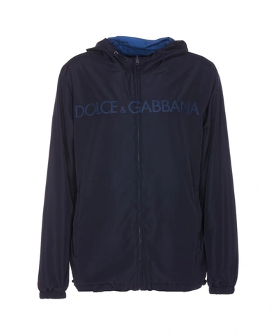 Shop Dolce & Gabbana Coats In Blue