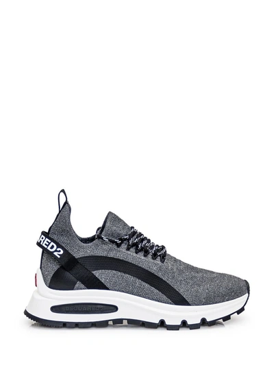 Shop Dsquared2 Sneaker Run Ds2 In Grey