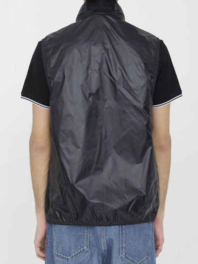 Shop Moncler Lautaret Down Vest In Black