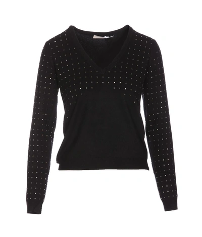 Shop Liu •jo Liu Jo Sweaters In Black