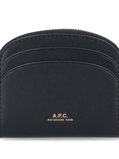 Shop Apc A.p.c. Wallets In Black