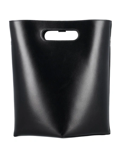 Shop Alaïa Folded Tote Bag In Black