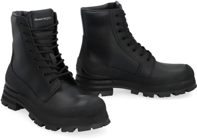 Shop Alexander Mcqueen Boots In Black