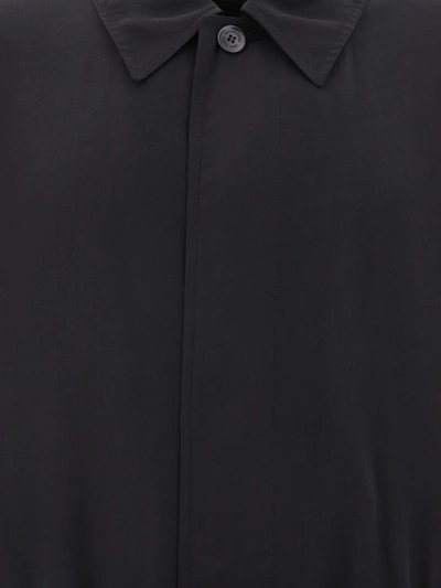 Shop Balenciaga Coats In Black