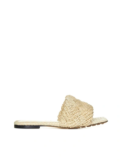 Shop Bottega Veneta Slippers In Beige O Tan