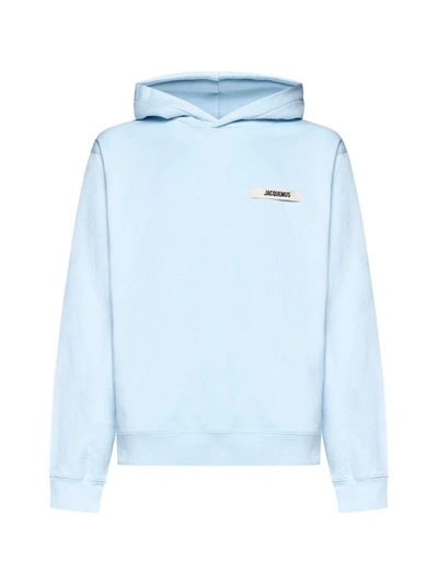 Shop Jacquemus Sweatshirts In Blue