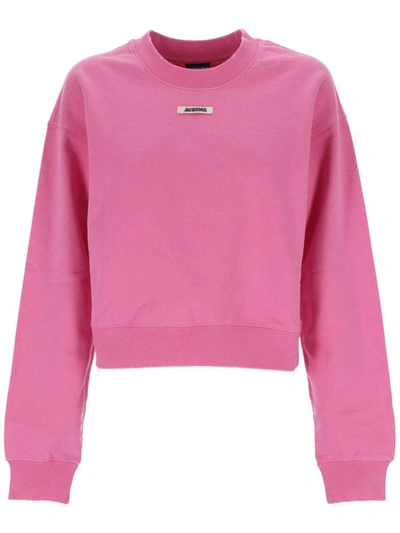 Shop Jacquemus Sweaters In Pink 2