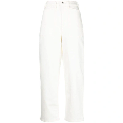 Shop Kenzo Jeans In White