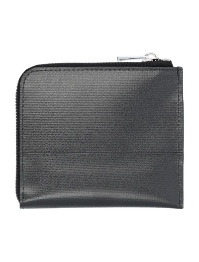 Shop Marni Zip Wallet In Black