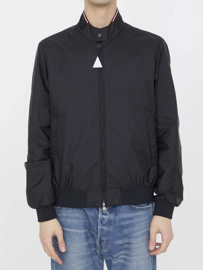 Shop Moncler Reppe Rain Jacket In Black