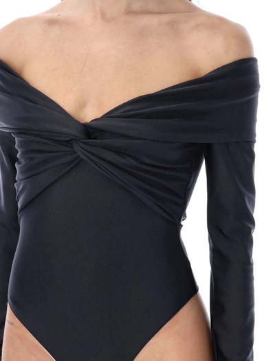 Shop The Andamane Kendall Bodysuit In Black