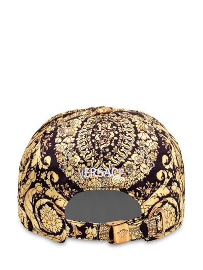 Shop Versace Hats In Black