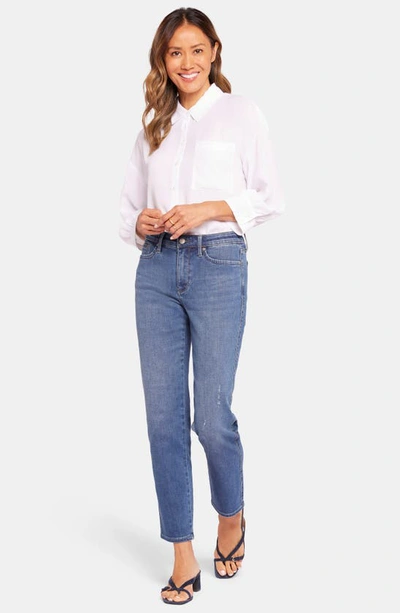 Shop Nydj Stella High Waist Ankle Tapered Jeans In Adore