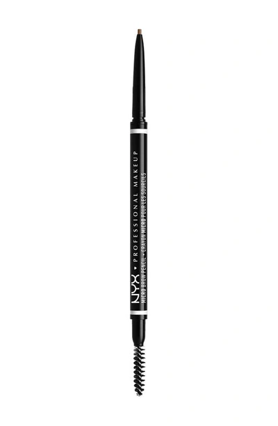 Shop Nyx Micro Brow Pencil Vegan Eyebrow Pencil In Taupe