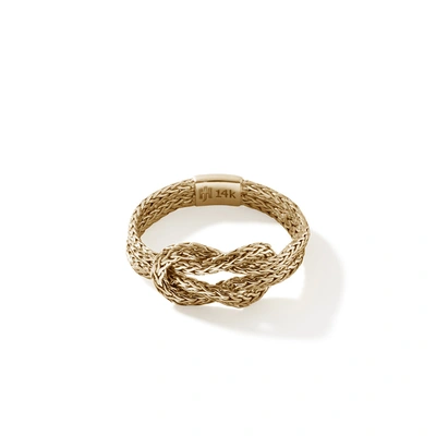 John Hardy 14k Yellow Gold Love Knot Ring