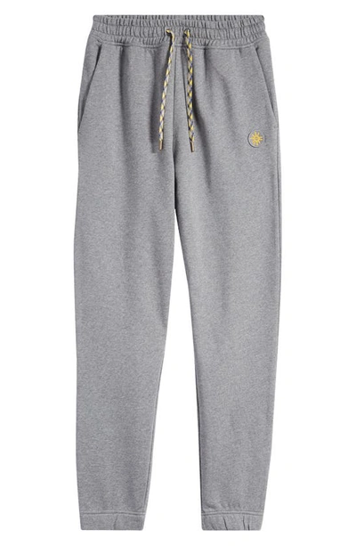 Shop Goodee Gender Inclusive  Lounge Organic Cotton French Terry Joggers In Grey Melange