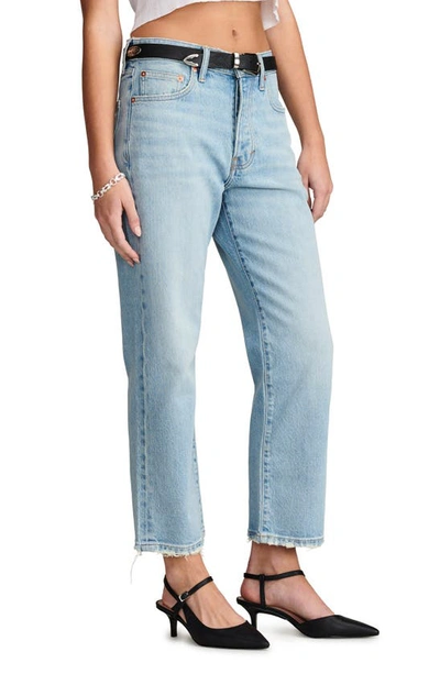 Shop Lucky Brand '90s Loose Crop Jeans In Sky High