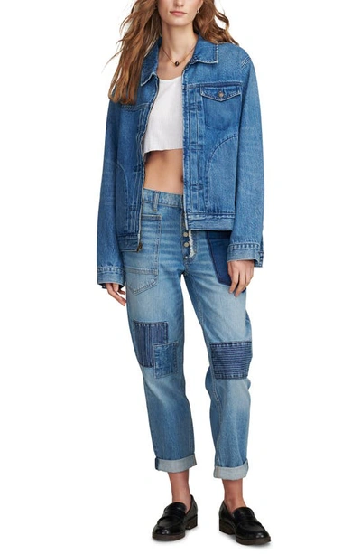 Shop Lucky Brand Mid Rise Boyfriend Jeans In Party Mix