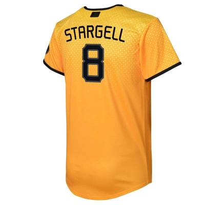 Shop Nike Youth  Willie Stargell Gold Pittsburgh Pirates City Connect Replica Player Jersey