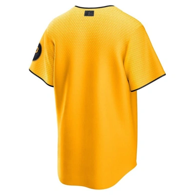 Shop Nike Gold Pittsburgh Pirates City Connect Replica Jersey