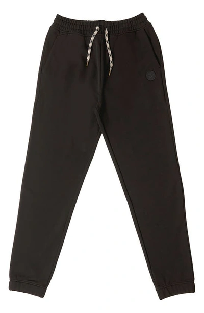 Shop Goodee Gender Inclusive  Lounge Organic Cotton French Terry Joggers In Black