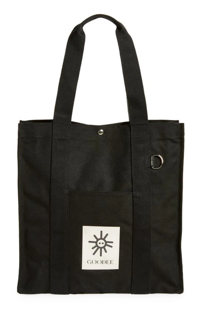 Shop Goodee Bassi Recycled Pet Market Tote In Black