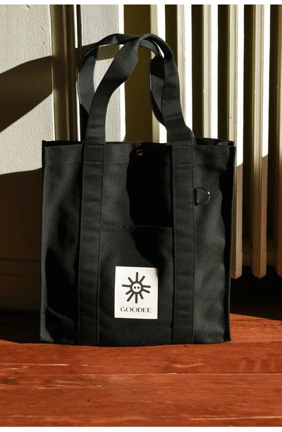 Shop Goodee Bassi Recycled Pet Market Tote In Black
