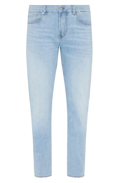7 For All Mankind Slimmy Tapered Slim Fit Jeans In Solstice