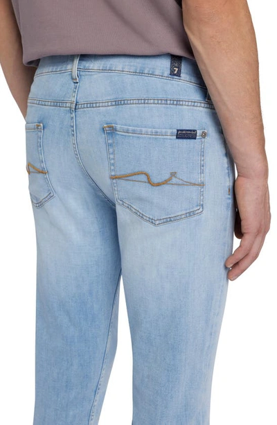 7 For All Mankind Slimmy Tapered Slim Fit Jeans In Solstice