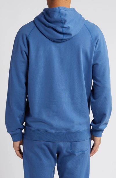 Shop Reigning Champ Classic Midweight Terry Hoodie In Lapis