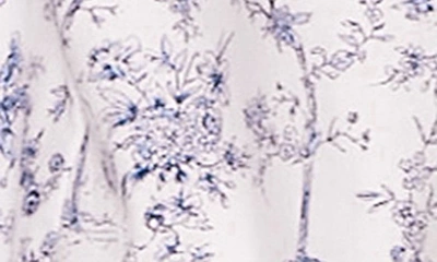 Petite Plume Timeless Toile Cotton Pajamas In White