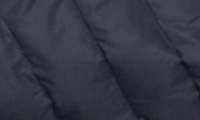 Shop Armani Exchange Packable Down Puffer Vest In Navy