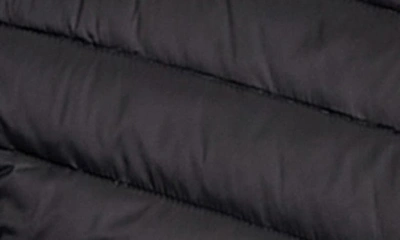 Shop Armani Exchange Packable Down Puffer Vest In Black