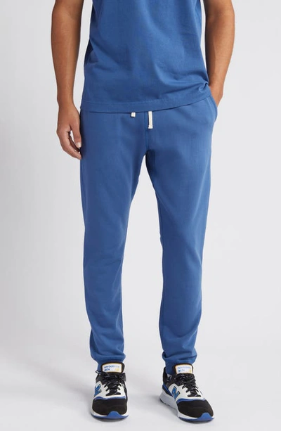 Shop Reigning Champ Slim Midweight Terry Sweatpants In Lapis