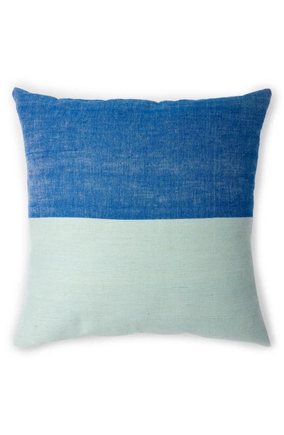 Shop Bole Road Textiles Karo Accent Pillow In Azure