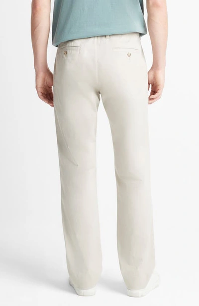 Shop Vince Relaxed Cotton Chino Pants In Soft Clay